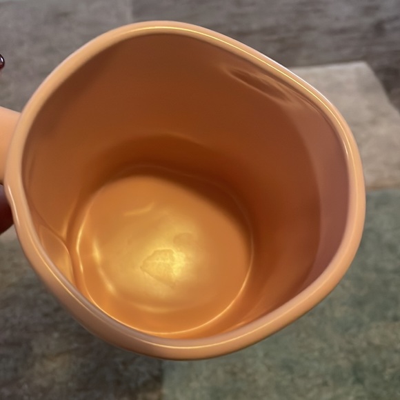 RAE DUNN #LOVE pink mug. No chips, Mug only - Picture 3 of 4